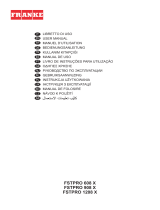 Franke FSTPRO 608 X Extractor Hood Instrukcja obsługi