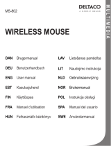 Deltaco MS-802 Instrukcja obsługi