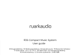 RuarkAudio R3S Instrukcja obsługi