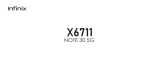 Infinix X6711 Instrukcja obsługi