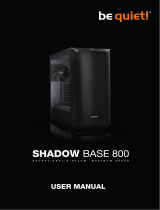 be quiet Shadow Base 800 Instrukcja obsługi