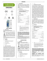 Velleman EMDIN01 Instrukcja obsługi