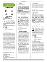 Velleman VTSC30N1 Instrukcja obsługi