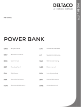 Deltaco PB-S1000 Instrukcja obsługi