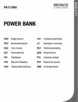 Deltaco PB-C1004 Instrukcja obsługi