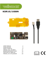 Velleman KSR10-USBN Instrukcja obsługi