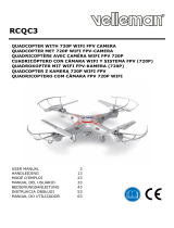 Velleman RCQC3 Instrukcja obsługi