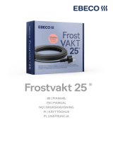 EBECO Frostvakt 25 Instrukcja obsługi