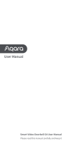 Aqara G4 Smart Video Doorbell Instrukcja obsługi