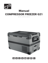G21 Compressor Freezer Instrukcja obsługi
