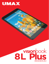 UMAX VisionBook 8L Plus Instrukcja obsługi