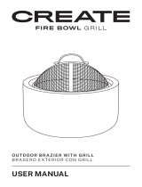 Create FIRE BOWL GRILL Instrukcja obsługi