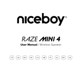 Niceboy RAZE Mini 4 Instrukcja obsługi