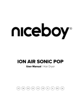 Niceboy ION AIR SONIC POP Instrukcja obsługi