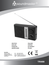 Soundmaster TR490 Instrukcja obsługi
