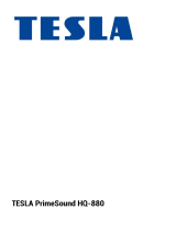 Tesla PRIMESOUND HQ-880 Instrukcja obsługi