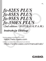 Casio fx-82ES PLUS Instrukcja obsługi