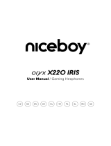 Niceboy X220 Instrukcja obsługi