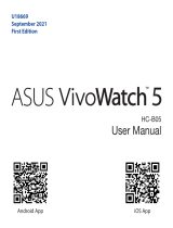 Asus VivoWatch 5 Instrukcja obsługi