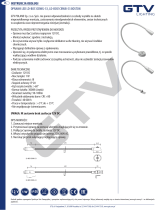 GTV LD-BOS1CBWG-53 Instrukcja obsługi