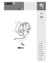 CAME KBS 5 Instrukcja obsługi