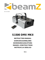 Beamz S1500 DMX MKII Instrukcja obsługi