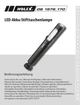 Holex LED rechargeable battery torch Instrukcja obsługi