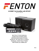 Fenton AV380BT Instrukcja obsługi