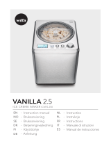 Wilfa ICM1S-250 Vanilla 2.5 Ice Cream Maker Instrukcja obsługi