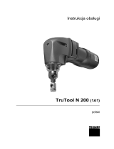 Trumpf TruTool N 200 (1A1) Instrukcja obsługi