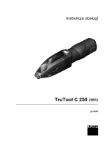 Trumpf TruTool C 250 (1B1) Instrukcja obsługi