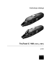 Trumpf TruTool C 160 (1B1) Instrukcja obsługi