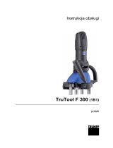 Trumpf TruTool F 300 (1B1) Instrukcja obsługi