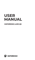 Vaporesso LUXE QS Instrukcja obsługi
