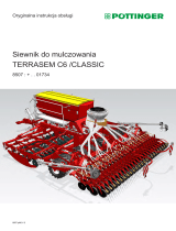 Pottinger TERRASEM C6 CLASSIC Instrukcja obsługi