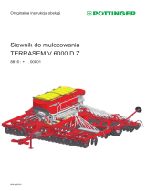 Pottinger TERRASEM V 6000 D Z Instrukcja obsługi