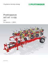 Pottinger HIT HT 11100 Instrukcja obsługi