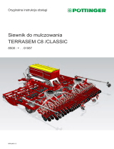 Pottinger TERRASEM C8 CLASSIC Instrukcja obsługi
