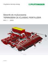 Pottinger TERRASEM C8 FERTILIZER CLASSIC Instrukcja obsługi