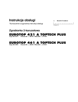 Pottinger TOP 421 A TOPTECH PLUS Instrukcja obsługi