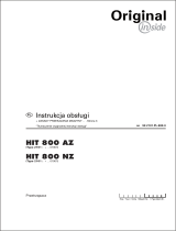 Pottinger HIT 800 AZ Instrukcja obsługi