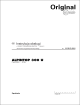 Pottinger ALPINTOP 300 U Instrukcja obsługi