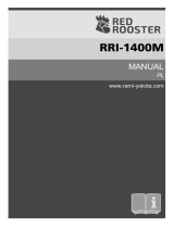 Red Rooster Industrial RRI-1400M Instrukcja obsługi