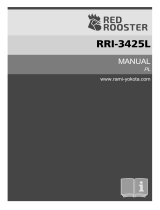 Red Rooster Industrial RRI-3425L Instrukcja obsługi