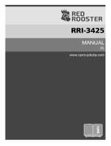 Red Rooster Industrial RRI-3425 Instrukcja obsługi