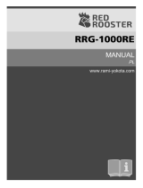 RED ROOSTER RRG-1000RE Instrukcja obsługi