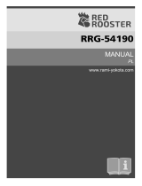 RED ROOSTER RRG-54190 Instrukcja obsługi