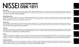 Nissei DSK-1011 Instrukcja obsługi