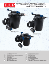 T.I.P. Teichdruckfilter Kunststoff "TFP 5000" - UV 9 bis 1.500 l/h Fördermenge Instrukcja obsługi