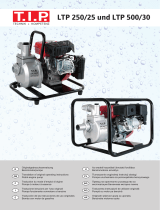 T.I.P. Benzinmotorpumpe "LTP 250/25" - bis 15.000 l/h Fördermenge Instrukcja obsługi